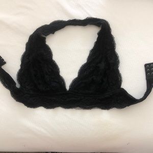 UO black bralette